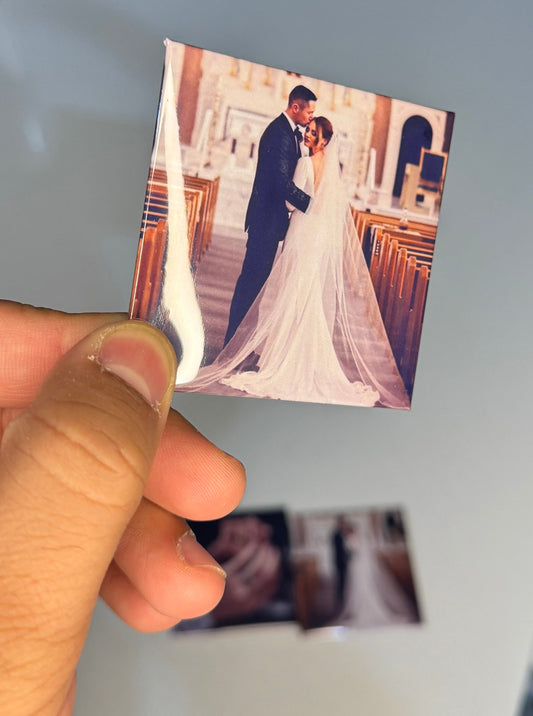 Custom Square Photo Magnets