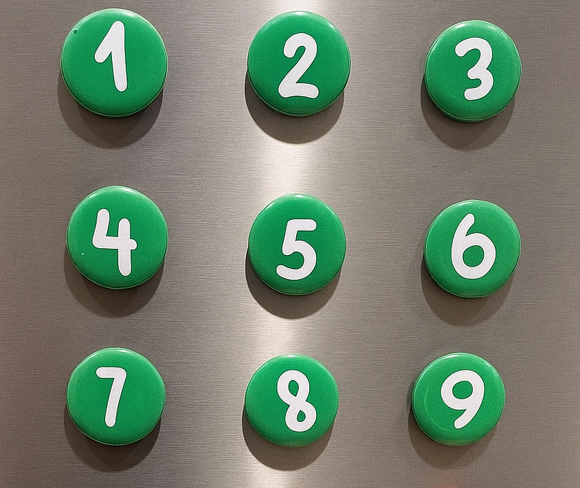 Custom Round Fridge magnet