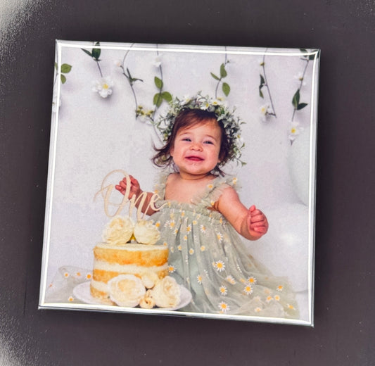 Custom Square Photo Magnets. 2.5x2.5 Custom Square Photo Magnets